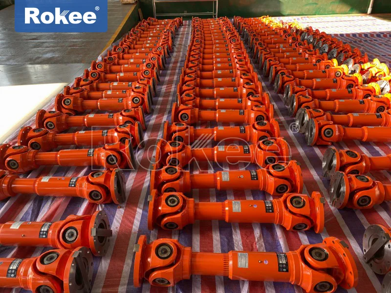 Model Of Cross Axis Universal Shaft Coupling