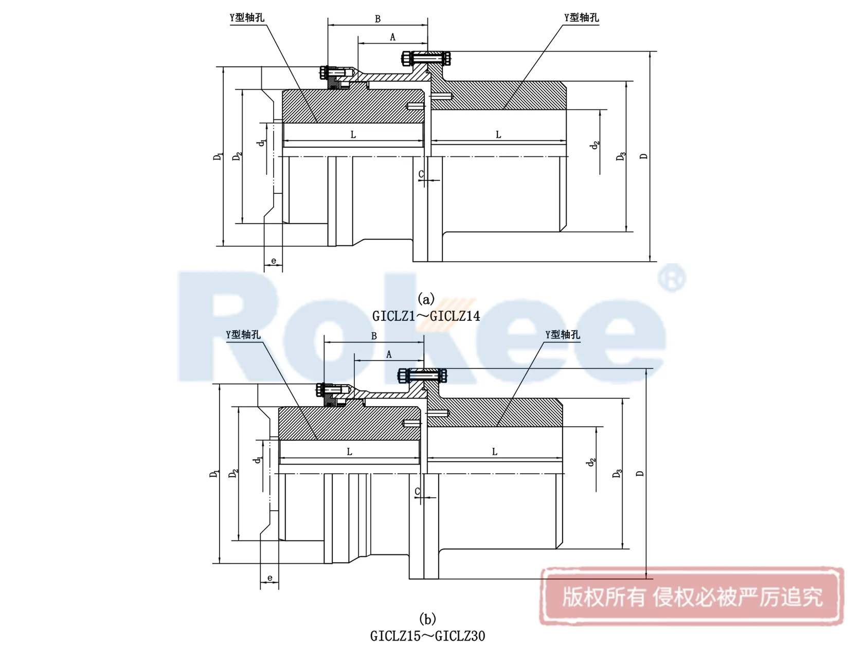 GICLZ Curved-tooth Gear Coupling