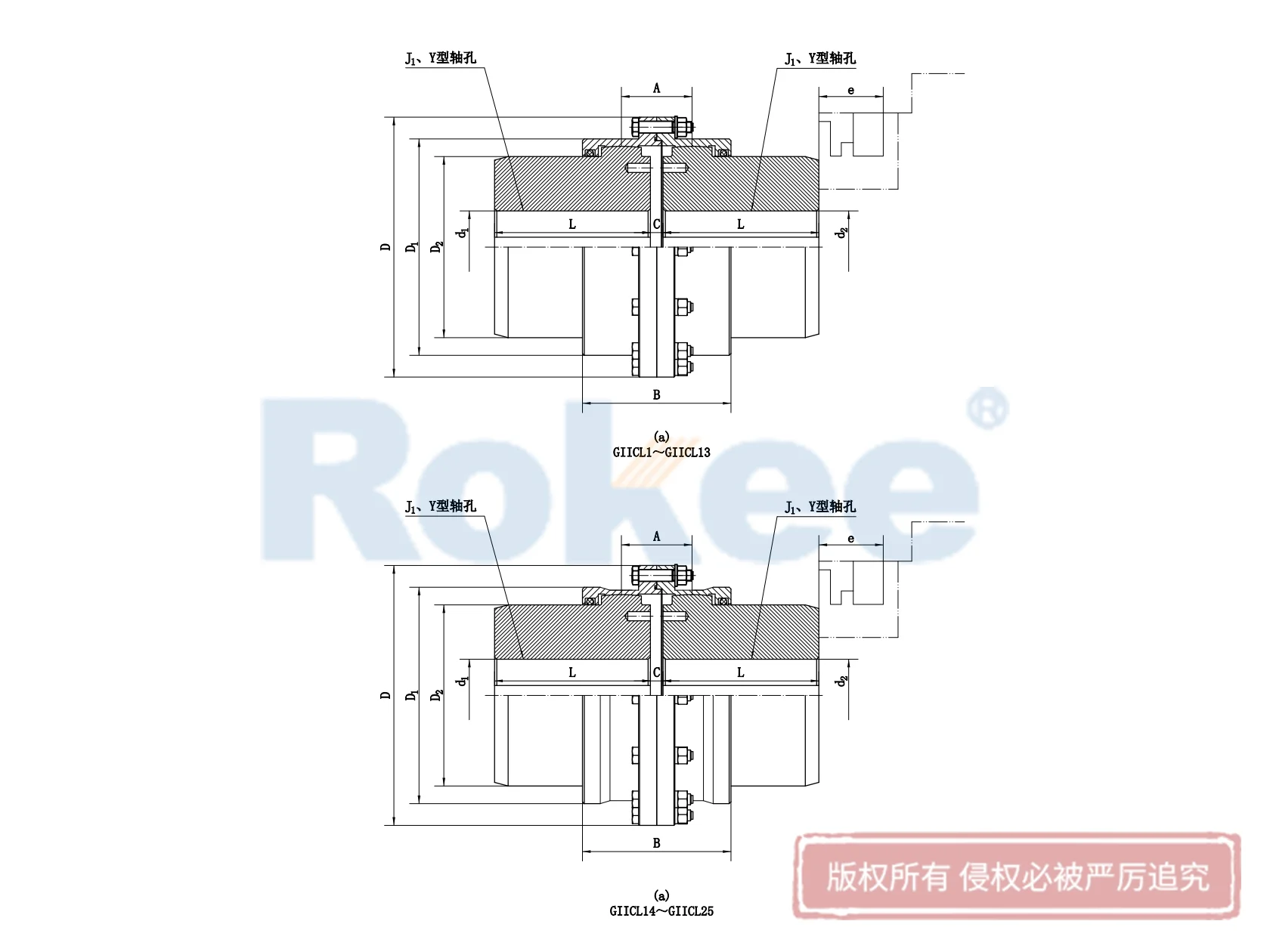 GIICL Curved-tooth Gear Coupling