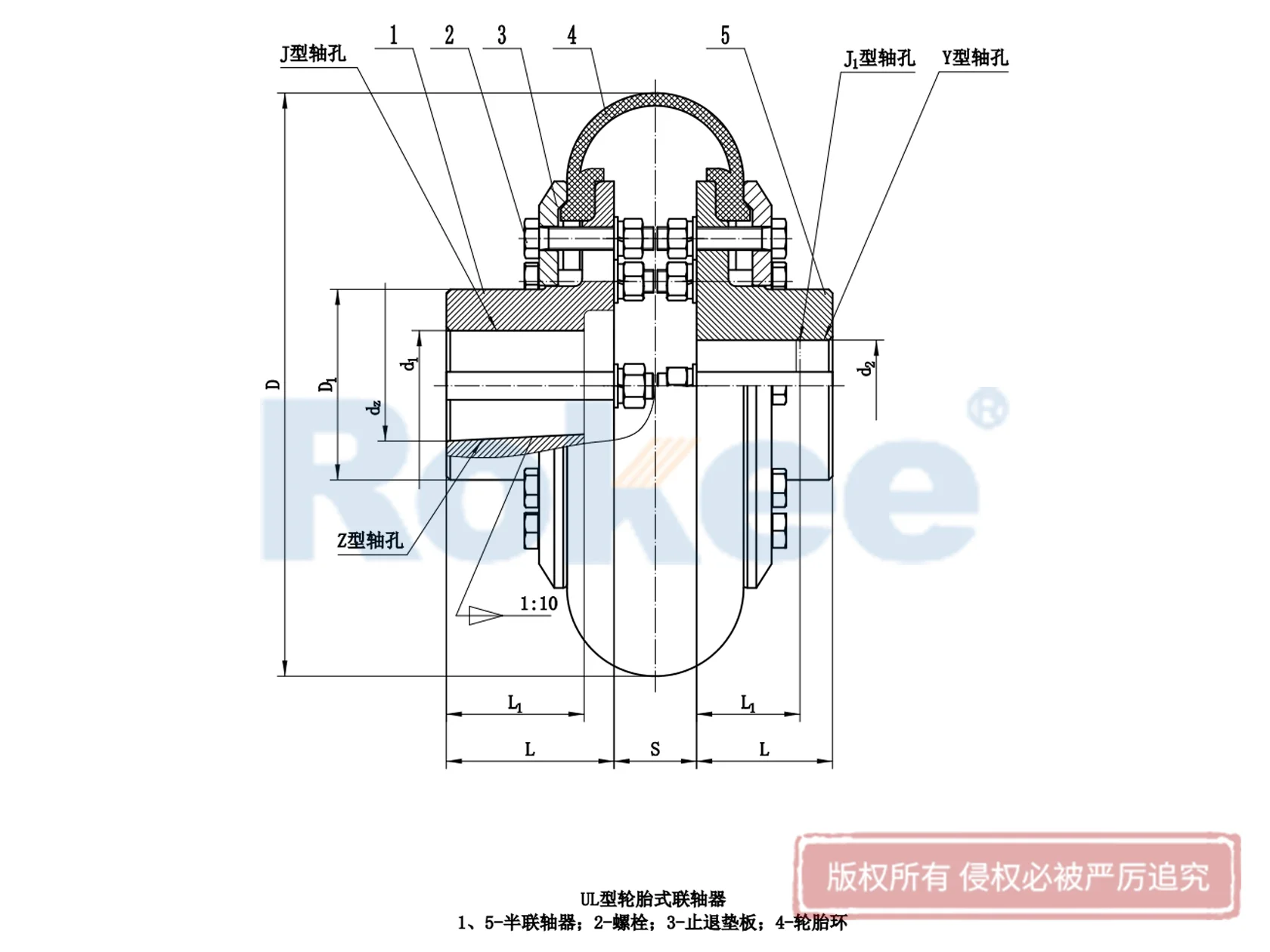 LLA Tyre Coupling