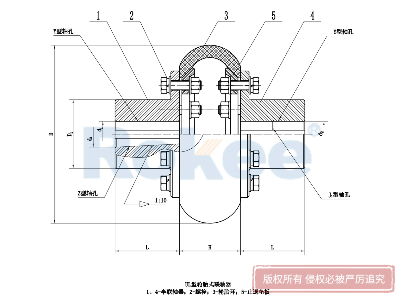 LLB Tyre Coupling